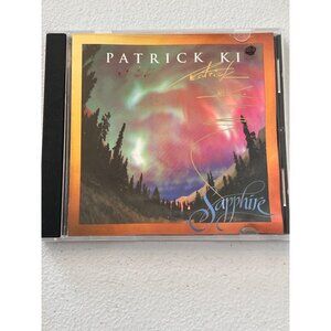 Patrick Ki Sapphire CD 2001 Relaxing Acoustic Guitar Soothing Music Pre-Owned